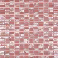 мозаика VIDREPUR BIJOU SOFT RED (2.5х1.2) 31.5х31.5