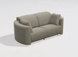 GAMADECOR SEEMS S2 2XC Диван в комплекте с 1 модулем релаксации 196x95 см, Спецзаказ!