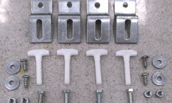 NOKEN Набор креплений к раковине встраиваемой под столешницу мини 3 2