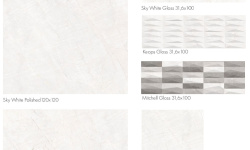 COLORKER SKY WHITE POLISHED 120х120 M-86 мини 3 3