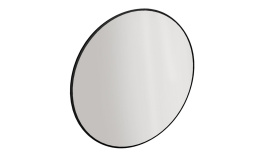 NOKEN LOUNGE Зеркало Ø 80 см с лакированной рамой, черный