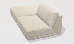 GAMADECOR MX2P4 Диваный модуль S2 R 214х108 см, Спецзаказ. мини 3 2