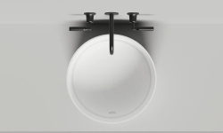 Salini ARMONIA ROUND 02 Раковина накладная 450х450х250 мм, S-Stone-белый матовый мини 3 4