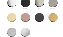 FANTINI YOUNG Крючок настенный, Matt Gun Metal PVD мини 3 3