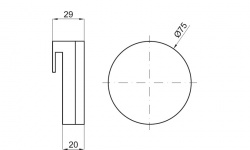 NK FORMA Бра круглой формы LED 5Вт для установки на зеркале, 12 V, IP44, хром мини 3 2