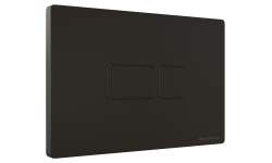 ART CERAM А16 Клавиша двойного смыва для унитаза, Black Matt мини 3 2