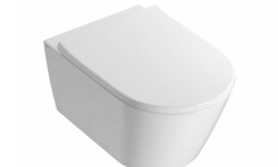 GLOBO FORTY3 Унитаз подвесной 55x36 см, с системой Cleanstorm, BI Bianco мини 1