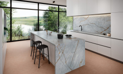 GRESPANIA COVERLAM BLUE ROMA CIELO 120х278х5.6 мини 3 5