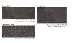 PORCELANOSA IMAGE DARK 40х80х1.05 G-349 мини 3 2