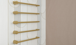 СУНЕРЖА Идиллия PLUS Полотенцесушитель (электрика), 1000х21 мм, Матовый белый мини 3 5