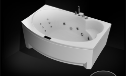 GNT BOHEMIA Ванна акриловая с ГМ Comfort. + слив-перелив, с подголовником и панелями, белый мини 3 3