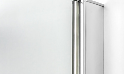 NEW TRENDY NEW AZURA Душевое ограждение 100x80xH195 см, хром/Прозрачное 6 мм мини 3 6