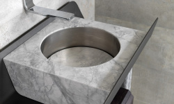 GAMADECOR DUNA Раковина для столешницы, 47x17x47 см, Granito Portobello мини 3 2