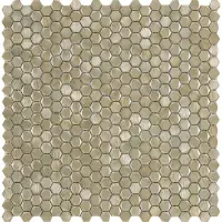 мозаика L'Antic Colonial LANTIC GRAVITY ALUMINIUM HEXAGON GOLD 30.7x30.4 G-150