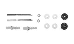 DURAVIT Крепление для писсуара, Ø 8x110, хром мини 1