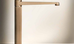 GESSI VENTI20 Cмеситель для раковины высокий, БЕЗ ДК, Brass PVD мини 3 2