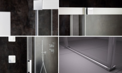 RAVAK Matrix MSDPS-120/90 Душевой уголок, 1185-1205х885-905хH1950 мм,левый, хром/прозрачное мини 3 4