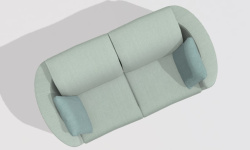 GAMADECOR SEEMS S2 2XA Диван в комплекте 196x95 см, Спецзаказ! мини 3 3