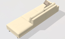 GAMADECOR COMPOSITION 5 S2 Диван в комплекте левый 348x108 см, Спецзаказ. мини 3 7