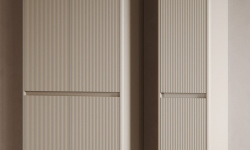 BRENTA VERSO VS51(L/R) Шкаф-пенал подвесной с 2 дверкам, 25х40хh150 см, GZZ Глянцевый лак/фрез. FZZ мини 3 4