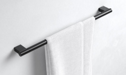 KEUCO PLAN Полотенцедержатель 600 мм, чёрный матовый мини 3 3