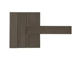 мозаика MUTINA WEAVING BLACK SI FANG 35.7х20.3