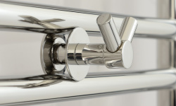 СУНЕРЖА Вешалка для радиатора "ВИКТОРИЯ", Матовый БЕЛЫЙ мини 3 4