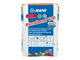 строительная химия MAPEI KERABOND T-R WHITE клей на цементной основе, белый (25 кг)