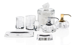 DW KR STS Мыльница настольная 2.5x12x12 см, Кристальный мини 3 5