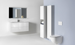 LAUFEN PRO Унитаз подвесной со скрытым ободком, 530x360 мм, белый мини 3 6