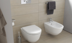 LAUFEN PRO Подвесное биде без боковых отверстий для подвода воды, 1 отв., 530х360 мм, белый мини 3 3