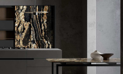 TERZADIMENSIONE BELVEDERE BLACK POLISHED 120х280x0.6 мини 3 4