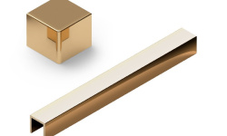 NEEXYDECOR профиль латунь полированная 6х10x2700 (PVL85) мини 1