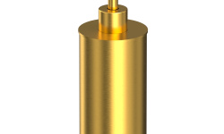 WHITECROSS ergo Дозатор жидкого мыла, настольный, брашированное золото мини 1