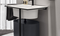 CIELO Kyros Модуль под раковину 60x38x34 h см, BA-Basalto мини 3 5