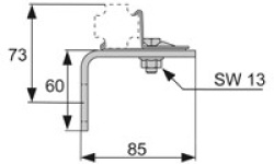 TECEspring Одинарное крепление мини 3 2