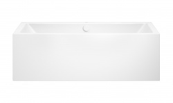 KLD PURO 653 Ванна стальная 180x80x42 см, белый с самоочищающемся покрытием мини 3 2
