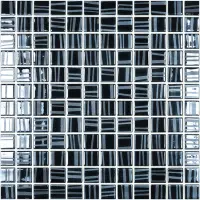 мозаика VIDREPUR TENDER BLACK (2.5x2.5) 31.5х31.5