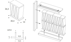 MUTINA CELOSIA NATURAL 20.5х26.5 мини 3 4