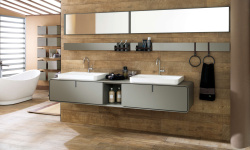 GAMADECOR Планка держатель для аксессуаров, 90x12x5 см, Lacado mate мини 3 4