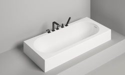 Salini ORNELLA KIT 170 Ванна встраиваемая 1700х750х590/610 мм, S-Sense - белый глянцевый мини 3 6