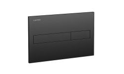 LAUFEN AW1 Смывная клавиша, двойной смыв, Черный матовый мини 1