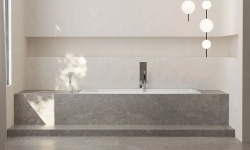 Salini CASCATA KIT Ванна встраиваемая 1806x802x593/610 мм, S-Sense - белый глянцевый/фурнитура белый мини 3 2