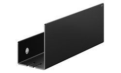 KEUCO Editionen Полочка для душа, 320x120x90 мм, черный (RAL 9011) мини 1