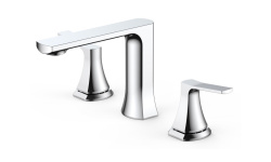 NEMO Смеситель для раковины на 3 отверстия с ДК, CHROME (ХРОМ) мини 1