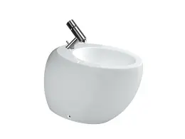 ILBAGNOALESSI ONE LAUFEN ALESSI Биде напольное, 1 отв., белый с покрытием LCC