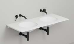 Salini Costa Столешница 1200х500х15 мм, S-Stone-белый матовый мини 3 4