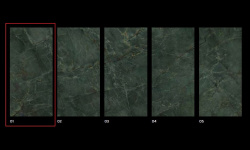 PORCELANOSA XLIGHT EMERALD GREEN 01 POLISHED 120х270 G-2705 мини 3 4