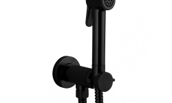 BOSSINI PALOMA BRASS Гигиенический душ с прогрессивным смесителем, черный матовый (073) мини 1