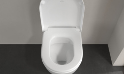 VB SUBWAY Унитаз напольный 370x560 мм, DirectFlush, альпийский белый CeramicPlus мини 3 6